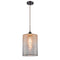 Cobbleskill Mini Pendant shown in the Oil Rubbed Bronze finish with a Mercury shade