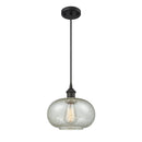 Gorham Mini Pendant shown in the Oil Rubbed Bronze finish with a Mica shade