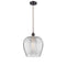 Norfolk Mini Pendant shown in the Oil Rubbed Bronze finish with a Clear shade