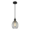 Eaton Mini Pendant shown in the Oil Rubbed Bronze finish with a Clear shade