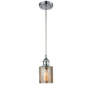 Cobbleskill Mini Pendant shown in the Polished Chrome finish with a Mercury shade