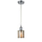 Cobbleskill Mini Pendant shown in the Polished Chrome finish with a Mercury shade