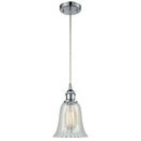 Hanover Mini Pendant shown in the Polished Chrome finish with a Mouchette shade