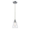 Ellery Mini Pendant shown in the Polished Chrome finish with a Clear shade