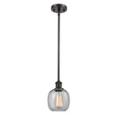 Belfast Mini Pendant shown in the Oil Rubbed Bronze finish with a Seedy shade