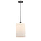 Cobbleskill Mini Pendant shown in the Oil Rubbed Bronze finish with a Matte White shade