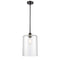 Cobbleskill Mini Pendant shown in the Oil Rubbed Bronze finish with a Clear shade