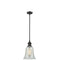 Hanover Mini Pendant shown in the Oil Rubbed Bronze finish with a Mouchette shade