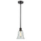 Hanover Mini Pendant shown in the Oil Rubbed Bronze finish with a Fishnet shade