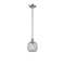 Belfast Mini Pendant shown in the Polished Chrome finish with a Seedy shade