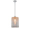 Cobbleskill Mini Pendant shown in the Polished Chrome finish with a Mercury shade