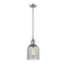 Caledonia Mini Pendant shown in the Polished Chrome finish with a Charcoal shade