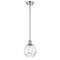 Waverly Mini Pendant shown in the Polished Chrome finish with a Clear shade