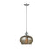 Fenton Mini Pendant shown in the Polished Chrome finish with a Mercury shade