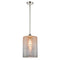 Cobbleskill Mini Pendant shown in the Polished Nickel finish with a Mercury shade