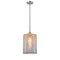 Cobbleskill Mini Pendant shown in the Brushed Satin Nickel finish with a Mercury shade