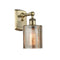 Cobbleskill Sconce shown in the Antique Brass finish with a Mercury shade