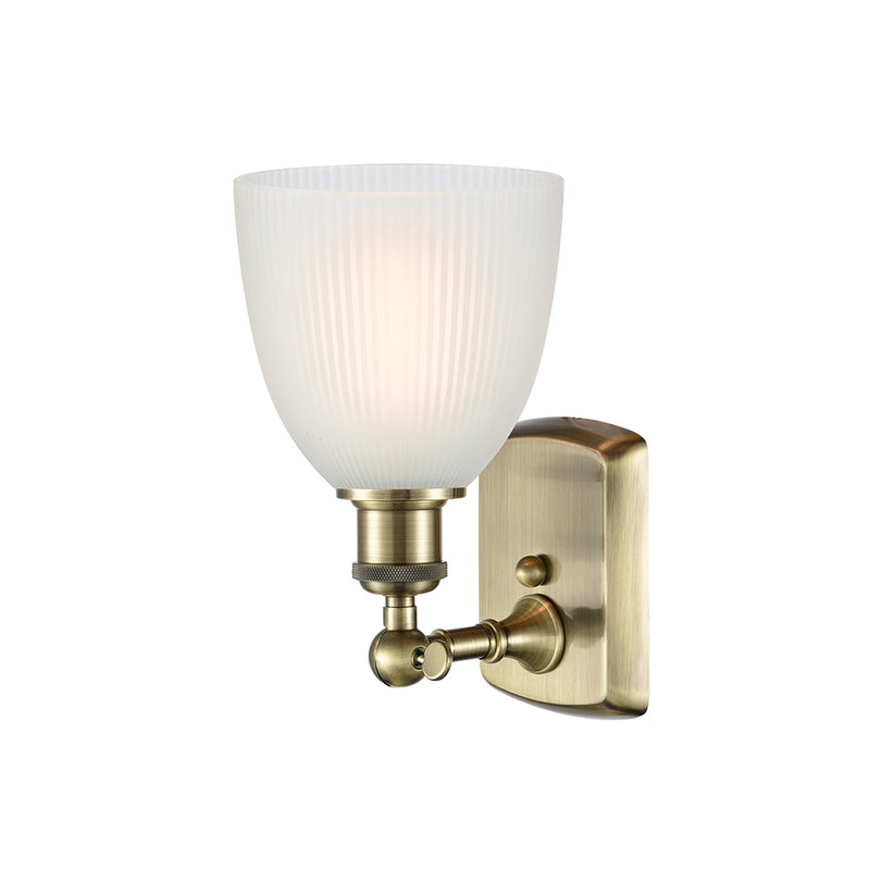 Innovations Lighting Castile 1 Light Sconce Part Of The Ballston Collection 516-1W-AB-G381-LED