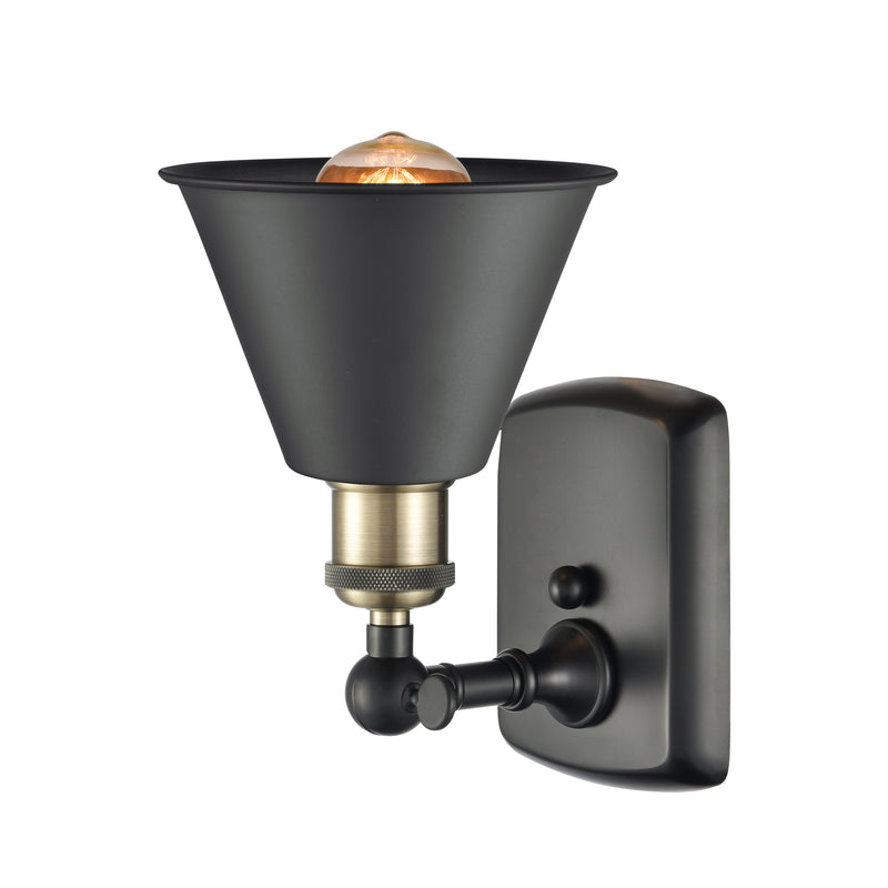 Innovations Lighting Smithfield 1 Light Sconce Part Of The Ballston Collection 516-1W-BAB-M8