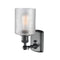 Innovations Lighting Cobbleskill 1 Light Sconce Part Of The Ballston Collection 516-1W-BK-G112-LED