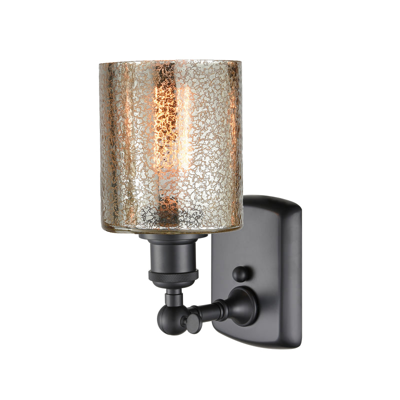 Innovations Lighting Cobbleskill 1 Light Sconce Part Of The Ballston Collection 516-1W-BK-G116-LED