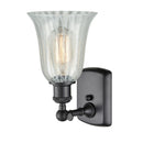 Innovations Lighting Hanover 1 Light Sconce Part Of The Ballston Collection 516-1W-BK-G2811-LED