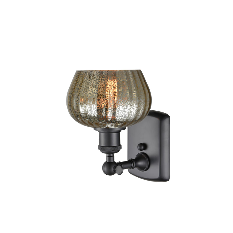 Innovations Lighting Fenton 1 Light Sconce Part Of The Ballston Collection 516-1W-BK-G96-LED