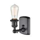 Innovations Lighting Bare Bulb 1 Light Sconce Part Of The Ballston Collection 516-1W-BK-LED