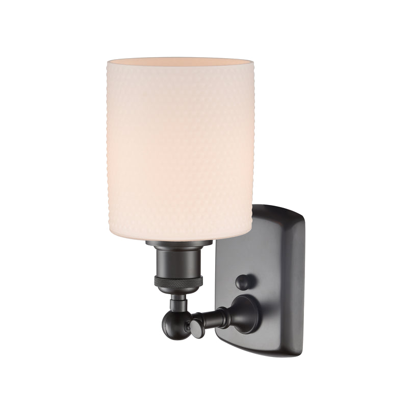 Innovations Lighting Cobbleskill 1 Light Sconce Part Of The Ballston Collection 516-1W-OB-G111-LED