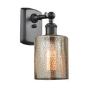 Cobbleskill Sconce shown in the Oil Rubbed Bronze finish with a Mercury shade