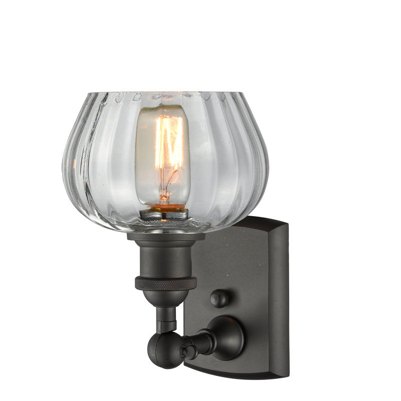 Innovations Lighting Fenton 1 Light Sconce Part Of The Ballston Collection 516-1W-OB-G92-LED