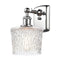 Niagra Sconce shown in the Polished Chrome finish with a Clear shade