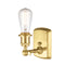 Innovations Lighting Bare Bulb 1 Light Sconce Part Of The Ballston Collection 516-1W-SG-LED