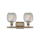 Innovations Lighting Belfast 2 Light Bath Vanity Light Part Of The Ballston Collection 516-2W-AB-G105-LED