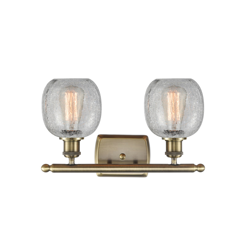 Innovations Lighting Belfast 2 Light Bath Vanity Light Part Of The Ballston Collection 516-2W-AB-G105-LED