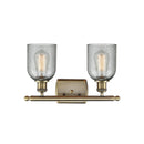 Innovations Lighting Caledonia 2 Light Bath Vanity Light Part Of The Ballston Collection 516-2W-AB-G257-LED