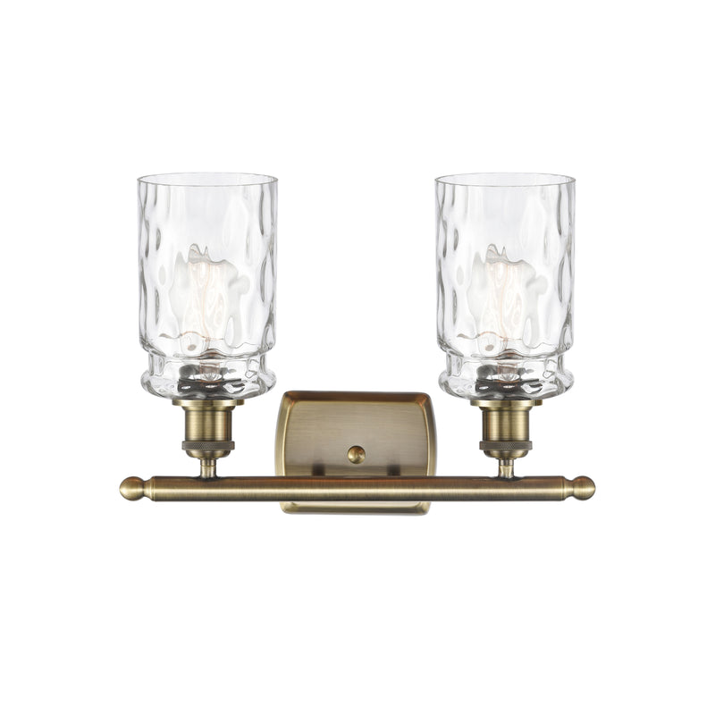 Innovations Lighting Candor 2 Light Bath Vanity Light Part of the Ballston Collection 516-2W-AB-G352-LED