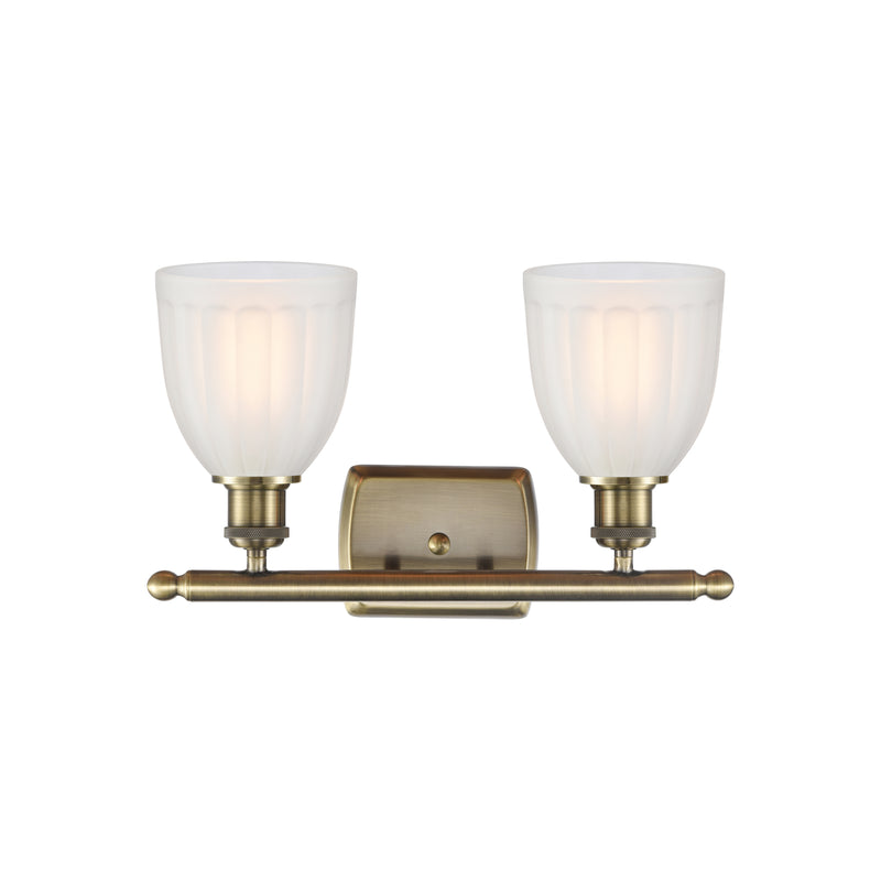 Innovations Lighting Brookfield 2 Light Bath Vanity Light Part Of The Ballston Collection 516-2W-AB-G441-LED