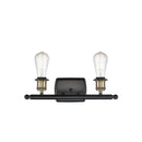 Innovations Lighting Bare Bulb 2 Light Bath Vanity Light Part Of The Ballston Collection 516-2W-BAB-LED