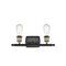 Innovations Lighting Bare Bulb 2 Light Bath Vanity Light Part Of The Ballston Collection 516-2W-BAB-LED