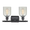 Innovations Lighting Caledonia 2 Light Bath Vanity Light Part Of The Ballston Collection 516-2W-BK-G2511-LED