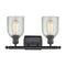 Innovations Lighting Caledonia 2 Light Bath Vanity Light Part Of The Ballston Collection 516-2W-BK-G259-LED