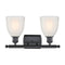 Innovations Lighting Brookfield 2 Light Bath Vanity Light Part Of The Ballston Collection 516-2W-BK-G441-LED