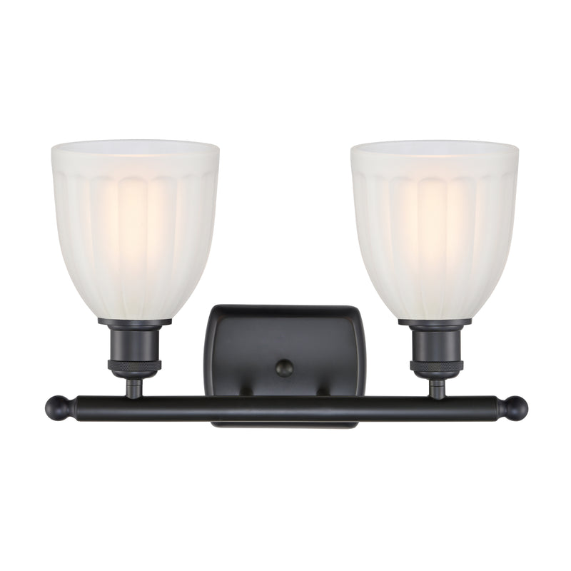 Innovations Lighting Brookfield 2 Light Bath Vanity Light Part Of The Ballston Collection 516-2W-BK-G441-LED