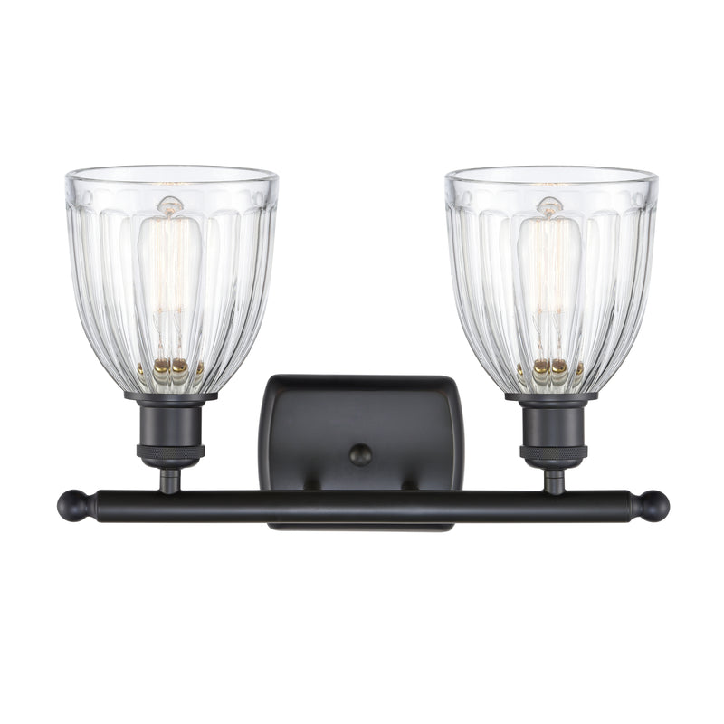 Innovations Lighting Brookfield 2 Light Bath Vanity Light Part Of The Ballston Collection 516-2W-BK-G442-LED