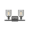 Innovations Lighting Caledonia 2 Light Bath Vanity Light Part Of The Ballston Collection 516-2W-OB-G257-LED