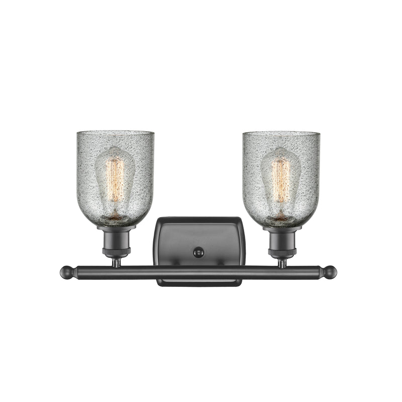 Innovations Lighting Caledonia 2 Light Bath Vanity Light Part Of The Ballston Collection 516-2W-OB-G257-LED