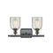 Innovations Lighting Caledonia 2 Light Bath Vanity Light Part Of The Ballston Collection 516-2W-OB-G259-LED