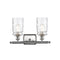 Innovations Lighting Candor 2 Light Bath Vanity Light Part of the Ballston Collection 516-2W-SN-G352-LED