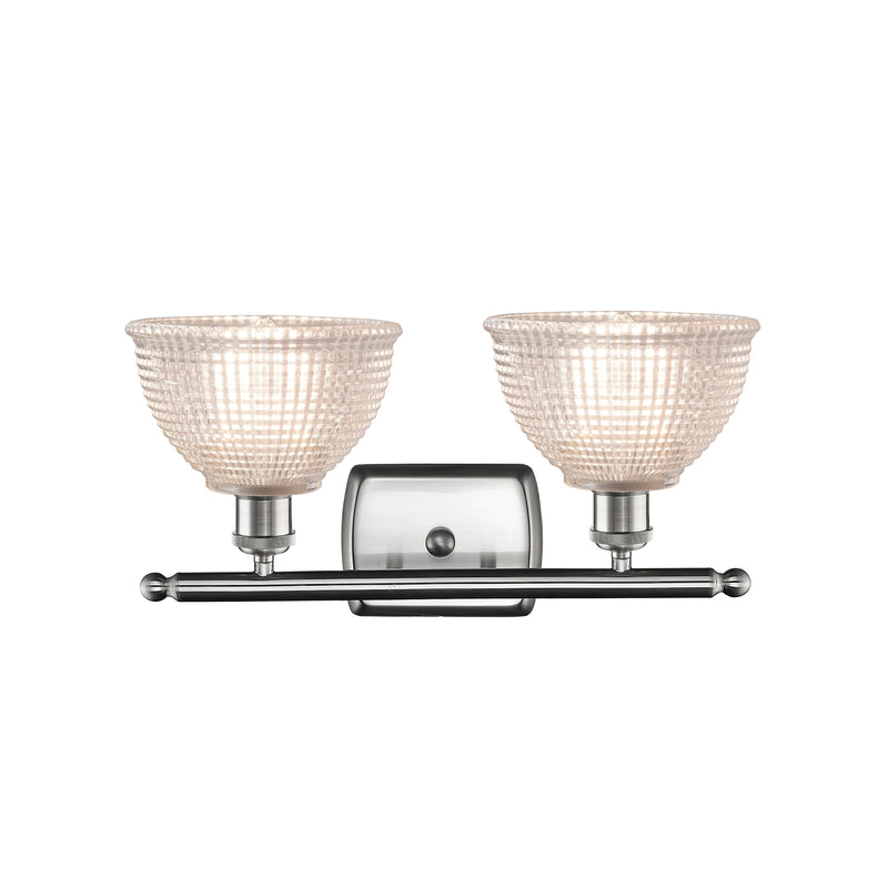 Innovations Lighting Arietta 2 Light Bath Vanity Light Part Of The Ballston Collection 516-2W-SN-G422-LED